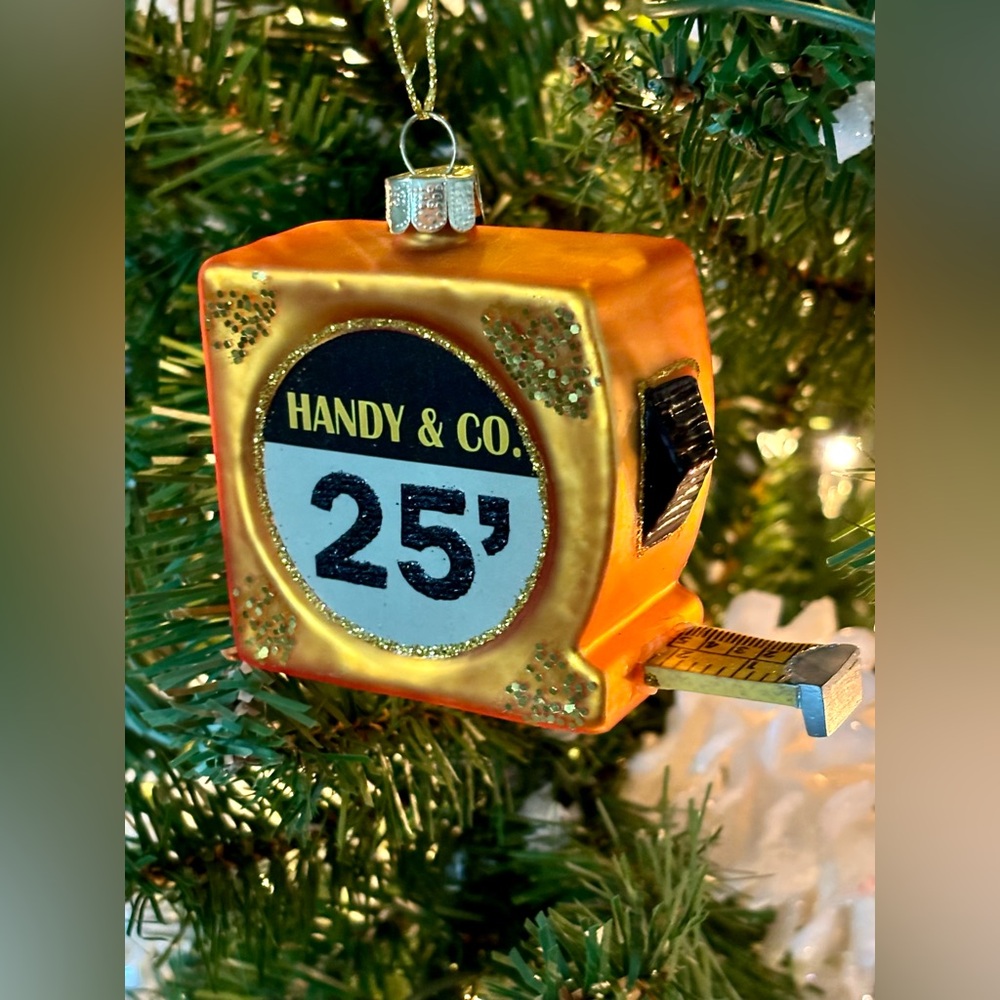 Tape Measure Holiday Ornament